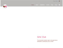 Tablet Screenshot of girlsclubcollection.org